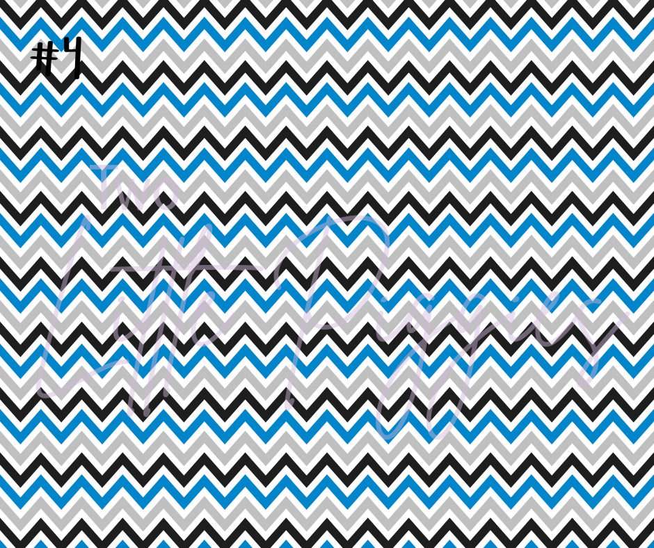 Printed Vinyl - Cheer - Blue and Gray