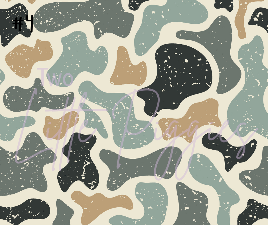 Printed Vinyl - Camouflage