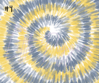 Printed Vinyl - Pastel Tie Dye