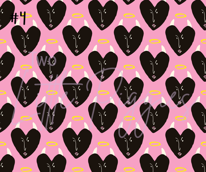 Printed Vinyl - Valentine - Modern