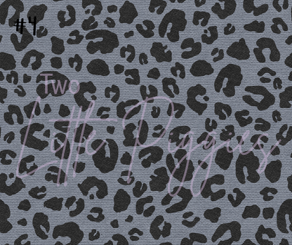 Printed Vinyl - Textured Cheetah