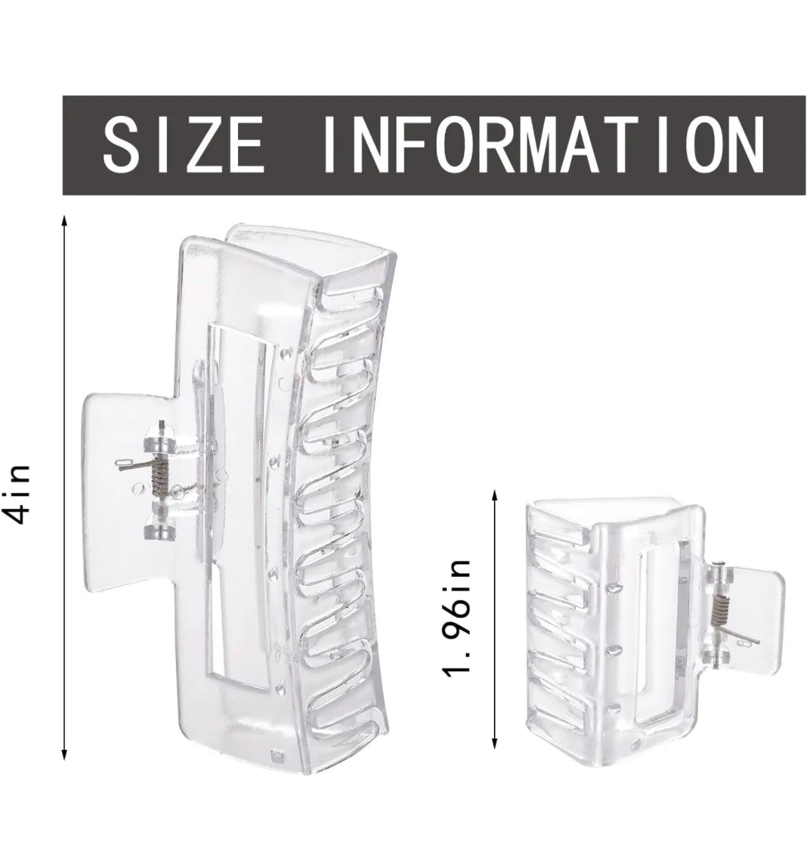 Custom Acrylic Claw Clips