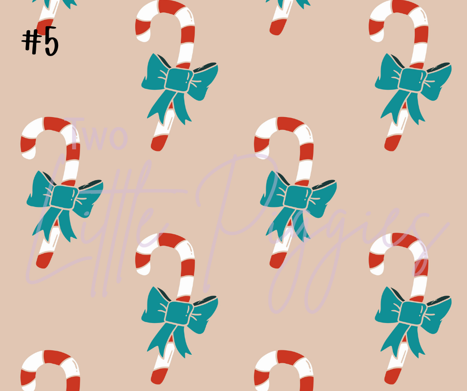 Printed Vinyl - Happy Holidays