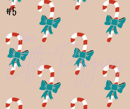 Printed Vinyl - Happy Holidays