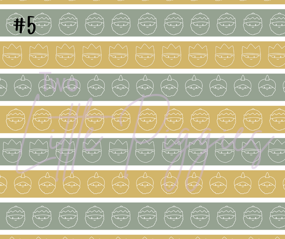 Printed Vinyl - Nativity - Muted Tones