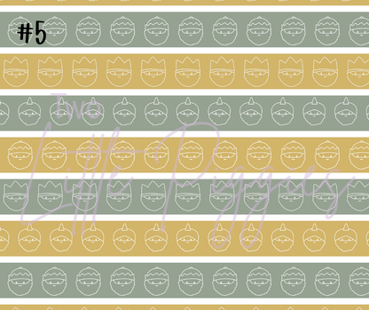 Printed Vinyl - Nativity - Muted Tones