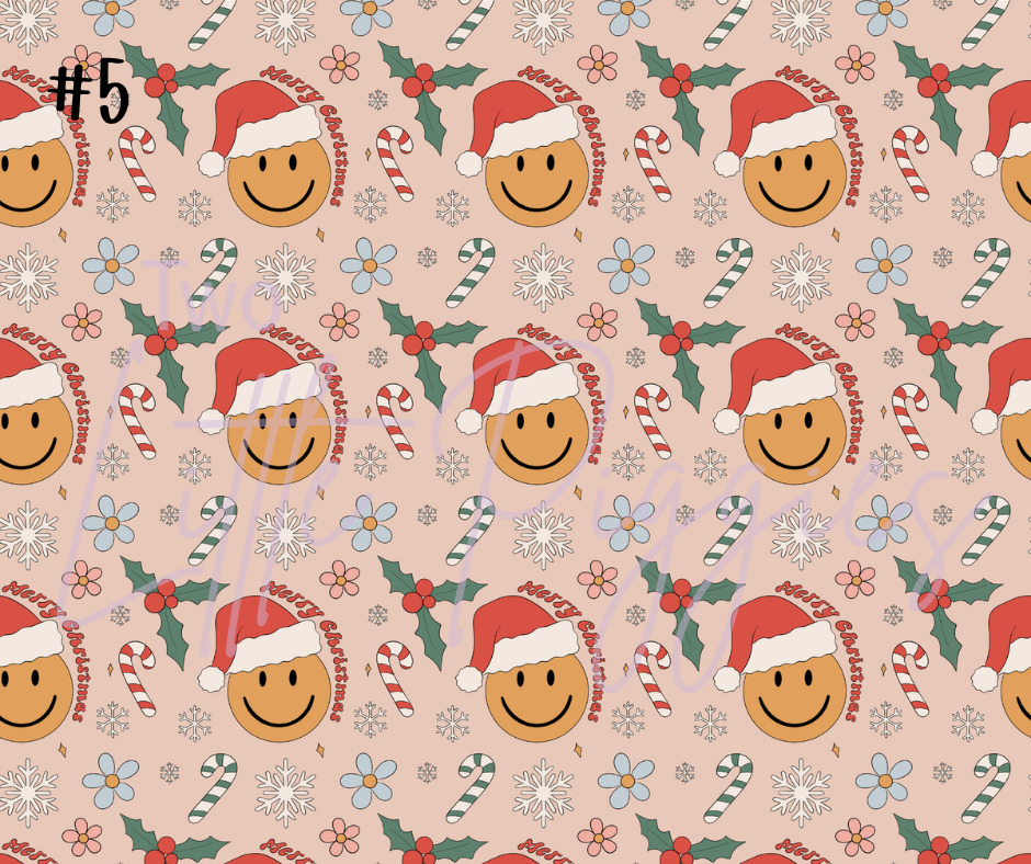 Printed Vinyl - Groovy Xmas