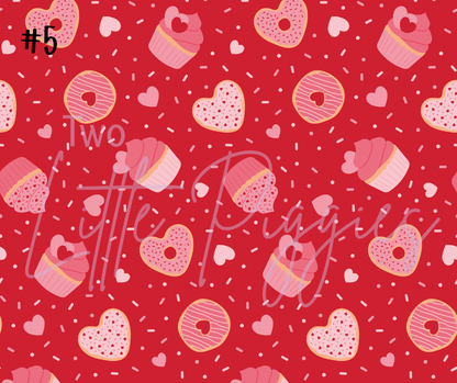Printed Vinyl - Valentine Treats