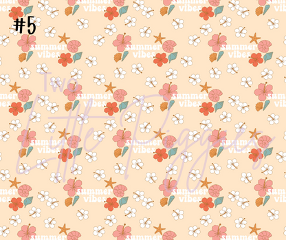 Printed Vinyl - Groovy Summer Collection