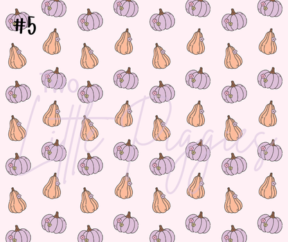 Printed Vinyl - Coquette Pumpkin