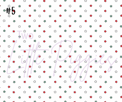 Printed Vinyl - Christmas Cakes