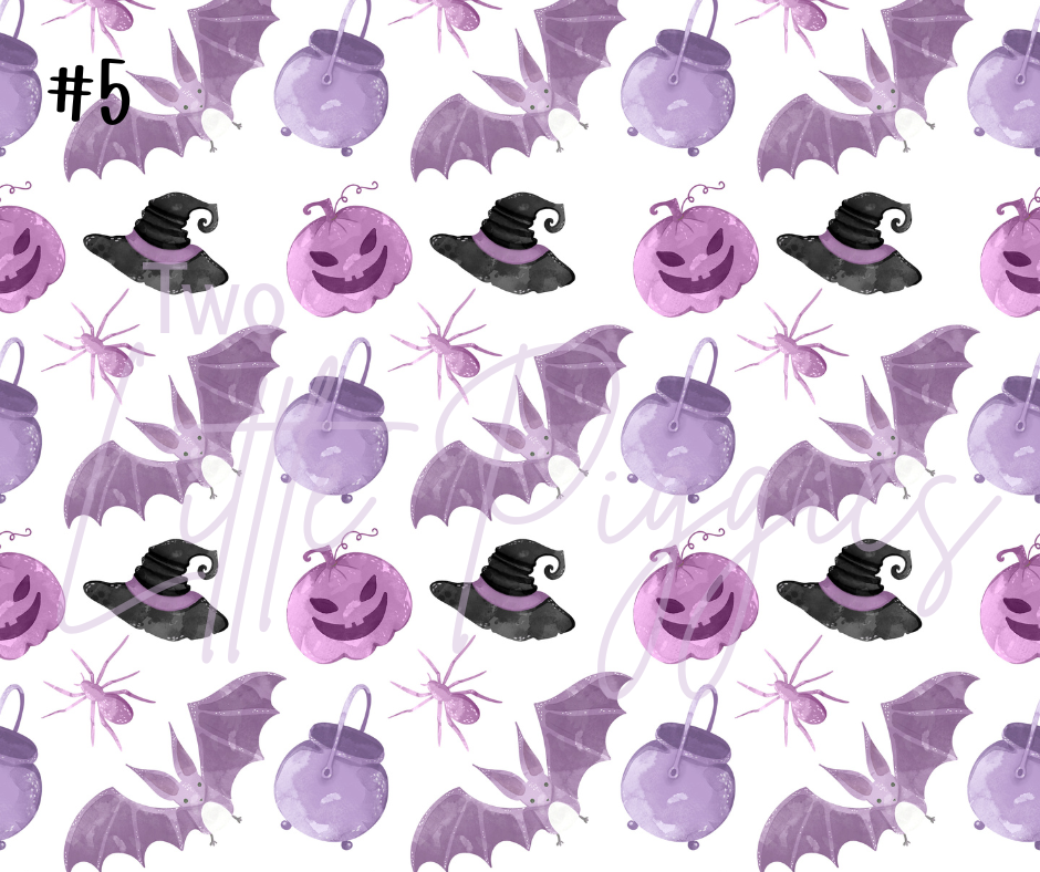 Printed Vinyl - Halloween - Cutesy Halloween