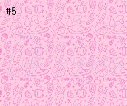 Printed Vinyl - Thankful