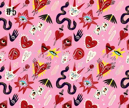 Printed Vinyl - Valentine - Modern