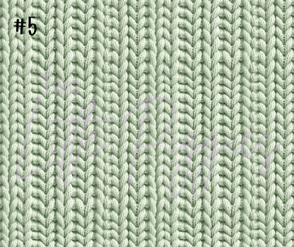 Printed Vinyl - Pastel Knit