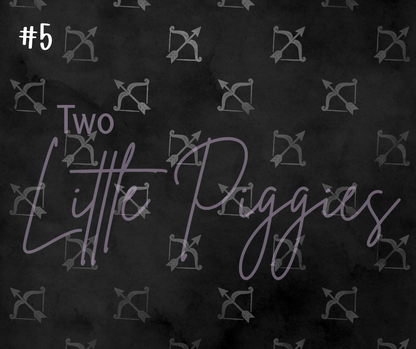 Printed Vinyl - Sagittarius - Black and Gold