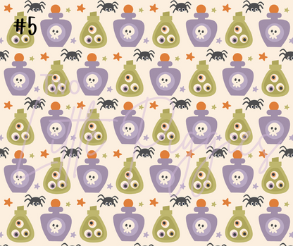 Printed Vinyl - Halloween - Witchy