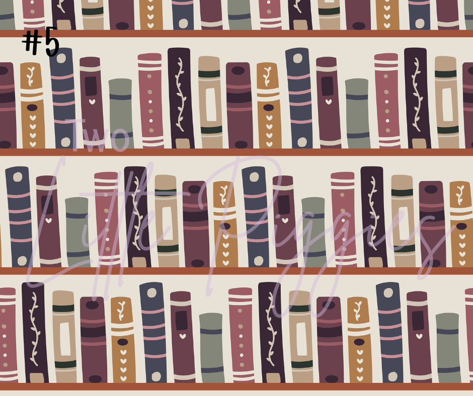 Printed Vinyl - Bookish Autumn