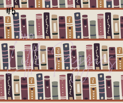 Printed Vinyl - Bookish Autumn