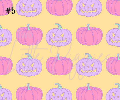 Printed Vinyl - Halloween Pastel Collection