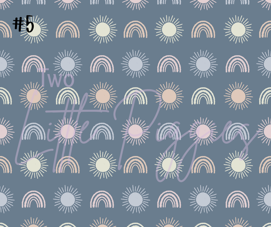 Printed Vinyl - Boho Patterns