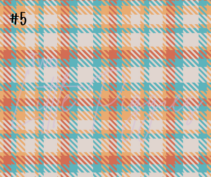 Printed Vinyl - Teal Pumpkin