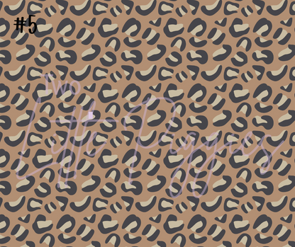 Printed Vinyl - Neutral Safari Collection