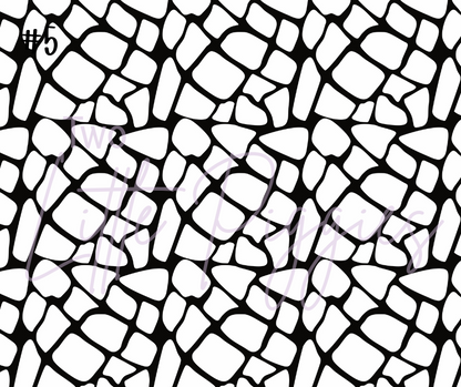 Printed Vinyl - Blush Safari