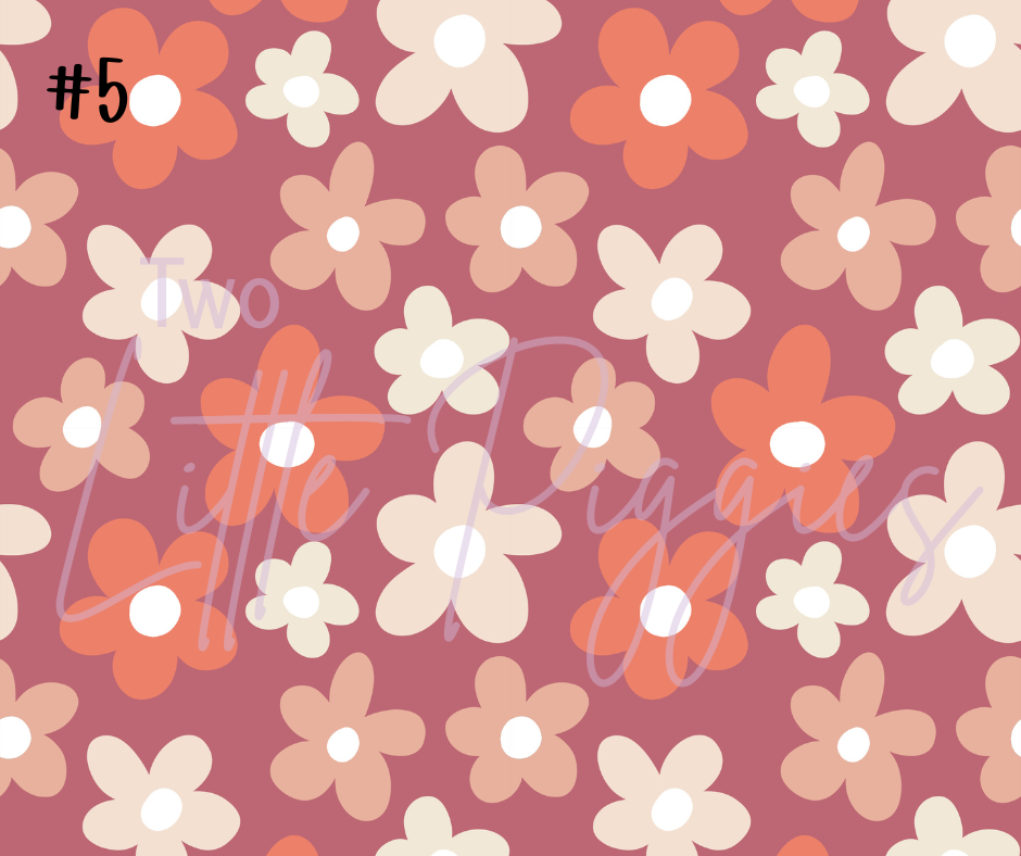 Printed Vinyl - Warm Boho