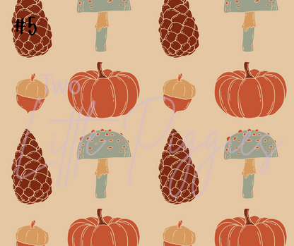 Printed Vinyl - Pumpkin Patch