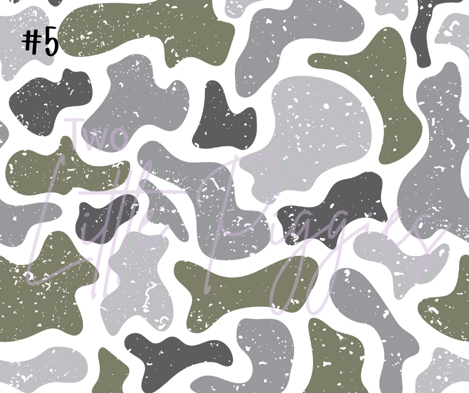 Printed Vinyl - Camouflage