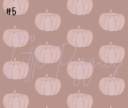 Printed Vinyl - Autumn Blush