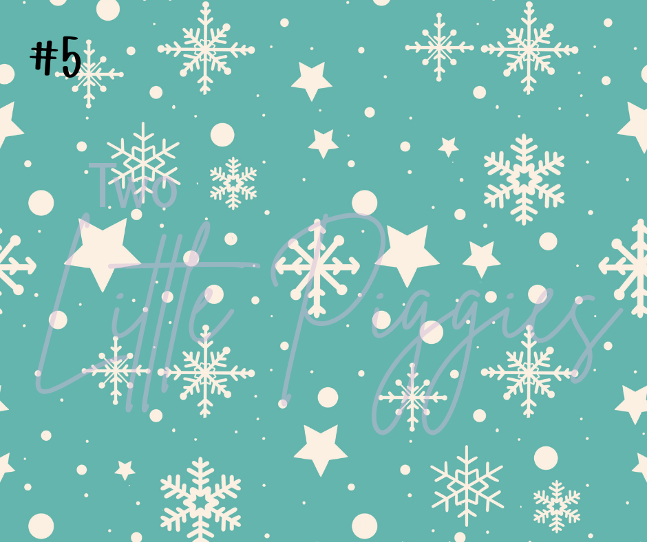 Printed Vinyl - Christmas Movies