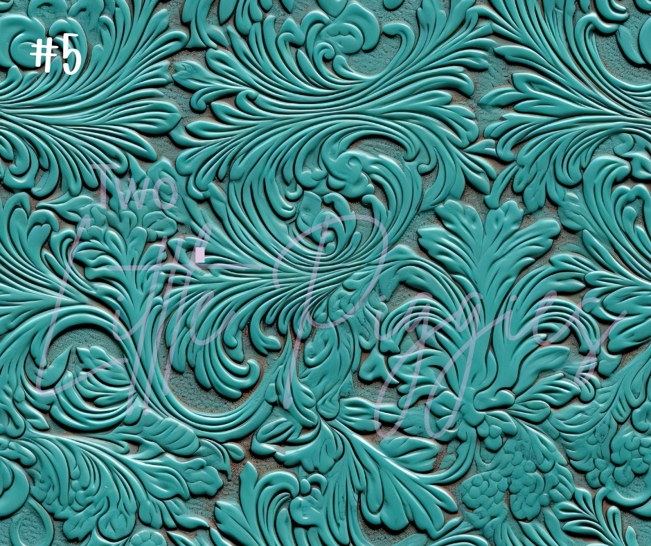 Printed Vinyl - Embossed Leather Collection