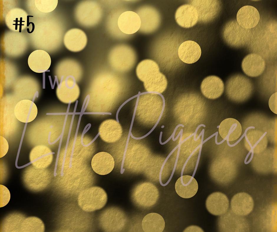 Printed Vinyl - New Years Stars