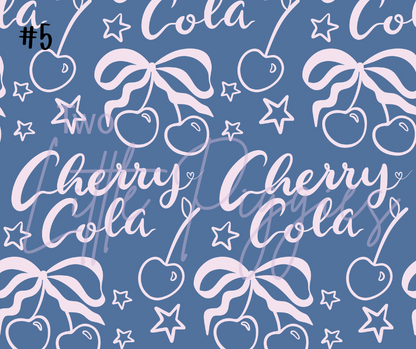 Printed Vinyl - Cherry Cola 2