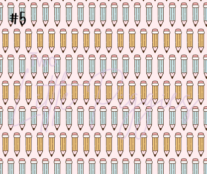 Printed Vinyl - Back to School