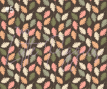 Printed Vinyl - Fall Pumpkins