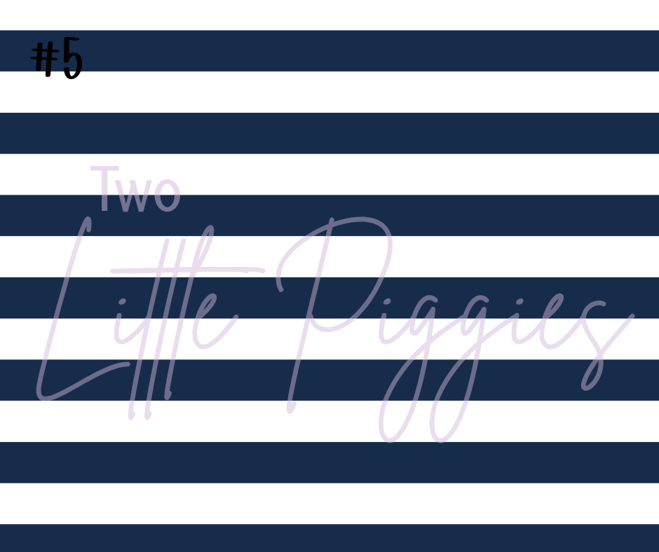 Printed Vinyl - Christmas - Navy and Berry