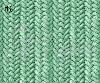 Printed Vinyl - Pastel Knit