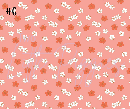 Printed Vinyl - Groovy Summer Collection