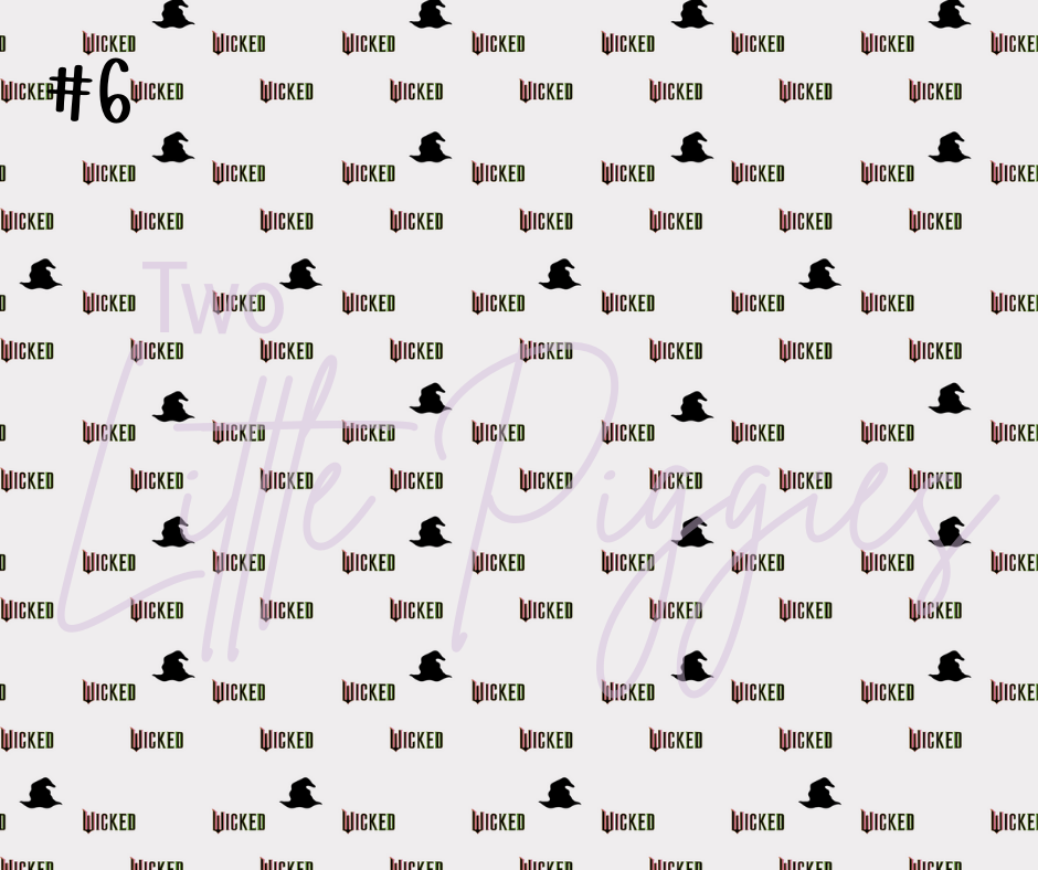 Printed Vinyl - Wicked 3