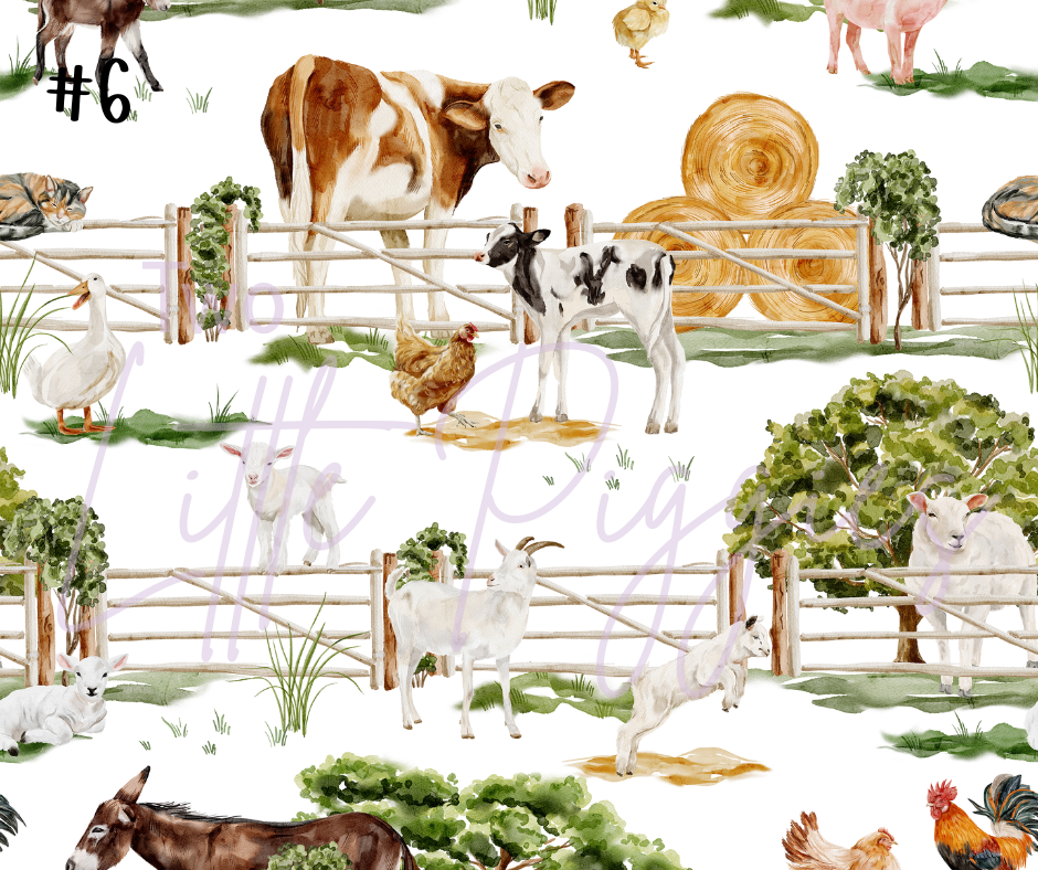Printed Vinyl - Farmlife