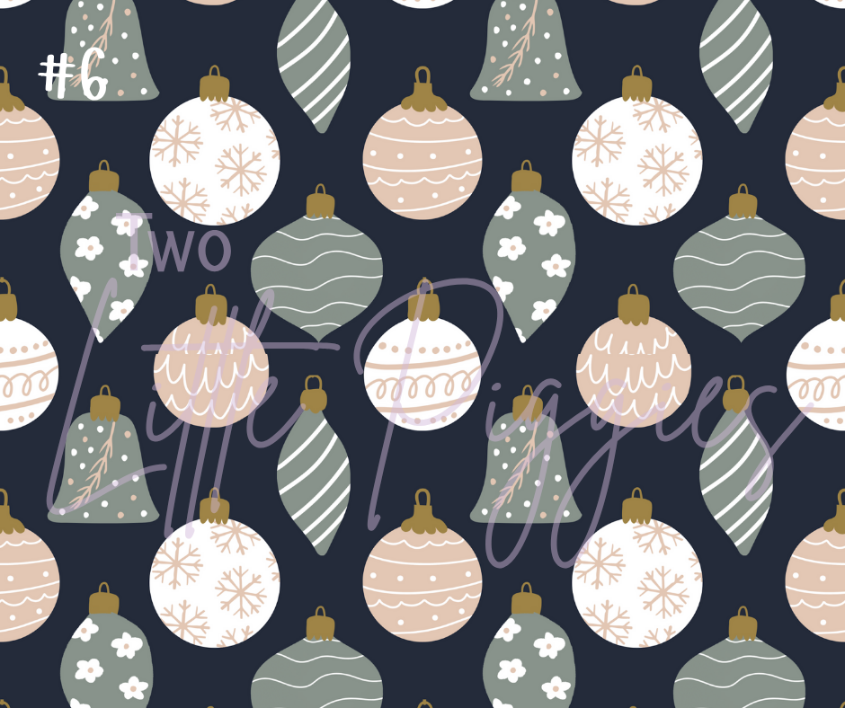 Printed Vinyl - Merry Little Christmas