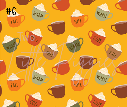 Printed Vinyl - Happy  Fall