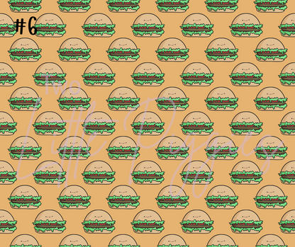 Printed Vinyl - Fast Food