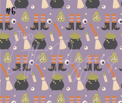 Printed Vinyl - Halloween - Witchy