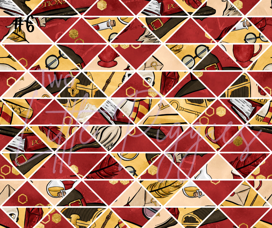 Printed Vinyl - HP - Gryffindor