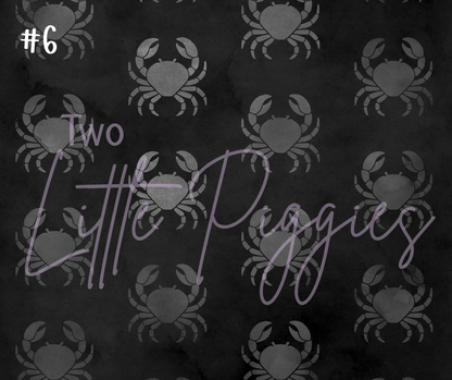 Printed Vinyl - Cancer - Black and Gold