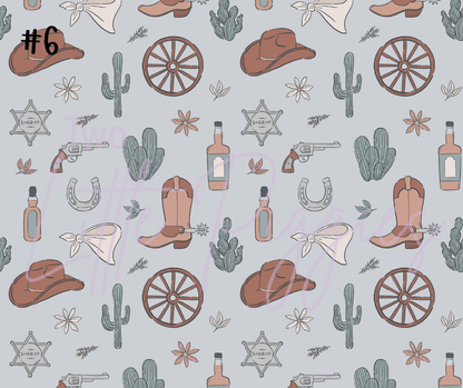 Printed Vinyl - Wild West